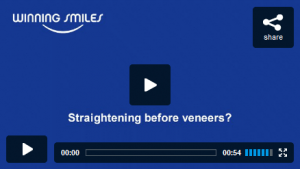Straightening before Veneers