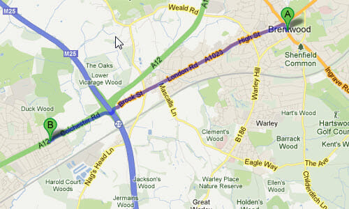 Directions to Dental Surgery